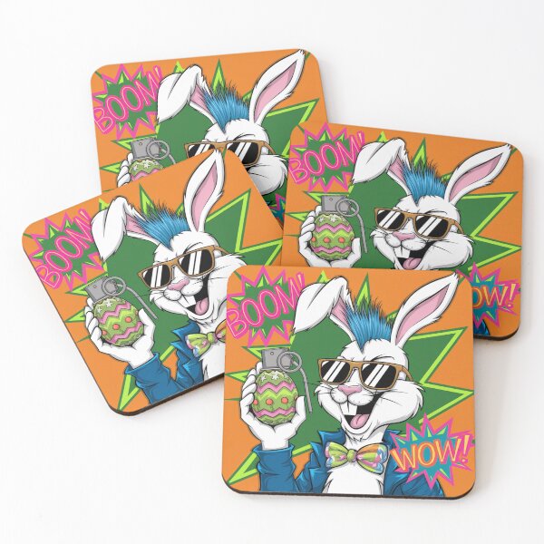 Item preview, Punk Easter Bunny  designed and sold by Mystic Wild Studio.
