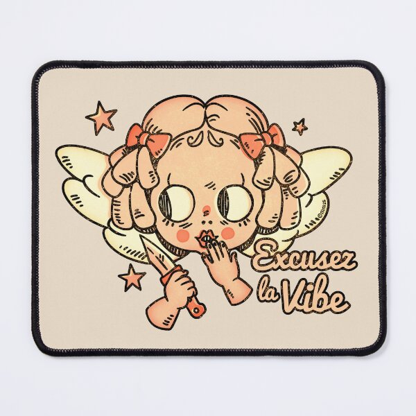 Item preview, Excusez la Vibe - Pardon the Vibe designed and sold by Marianne Martin.