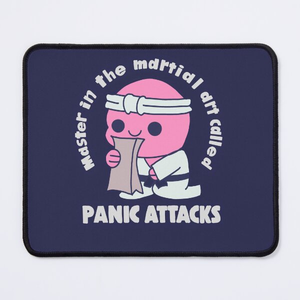 Item preview, Panic attack martial art (dark bg) designed and sold by GloomGlitter.