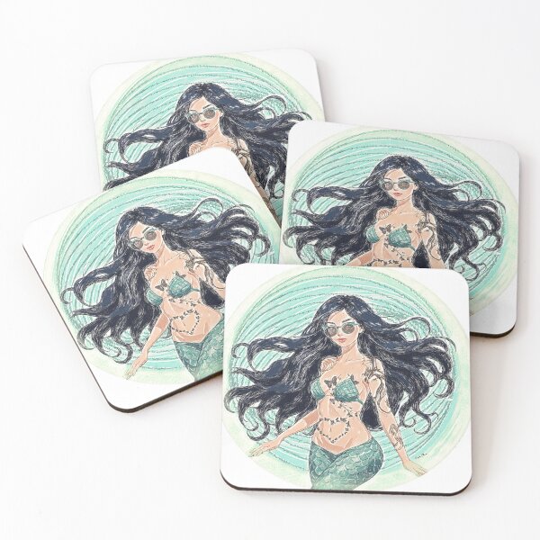 Item preview, Sun-Kissed tattoos Siren designed and sold by Hen-C-Art.
