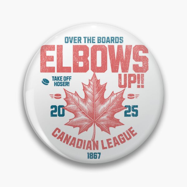 Item preview, Elbows UP!  Over the Boards Canadian League designed and sold by The-Open-Door.