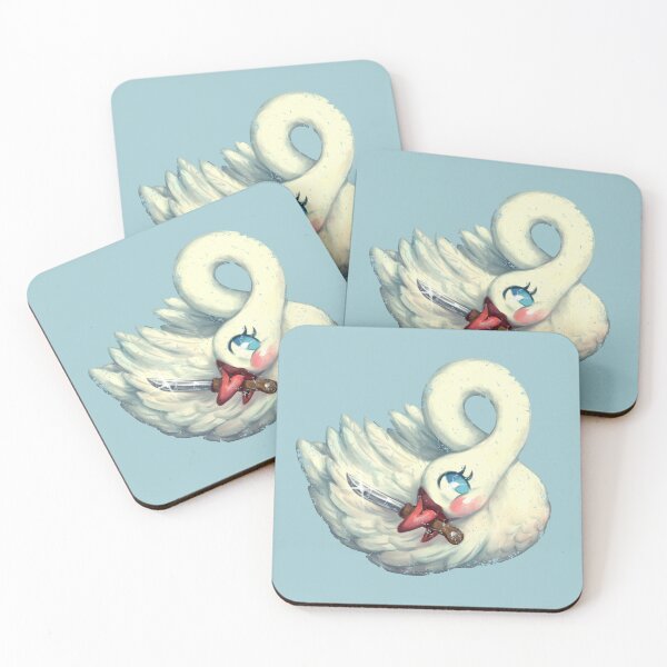 Item preview, Swan with a Knife designed and sold by Marianne Martin.