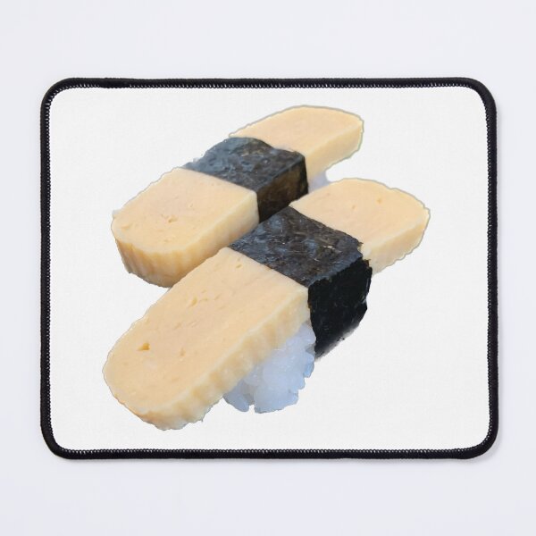Item preview, Japanese food, Tamago, egg, nigiri, isolated, white background, sweet egg, sushi, rice and egg, food, sweet, slice designed and sold by pipikijung.