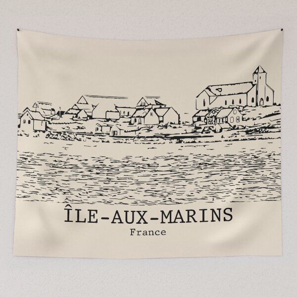 Item preview, Île-aux-Marins - France designed and sold by Lakeric Cityscapes.