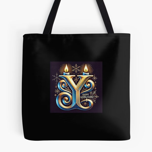 Item preview, Swirly winter GodBlessing Y design designed and sold by magnetite360.