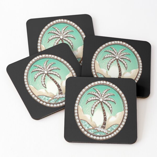 Item preview, Diamond Palm Island designed and sold by Hen-C-Art.