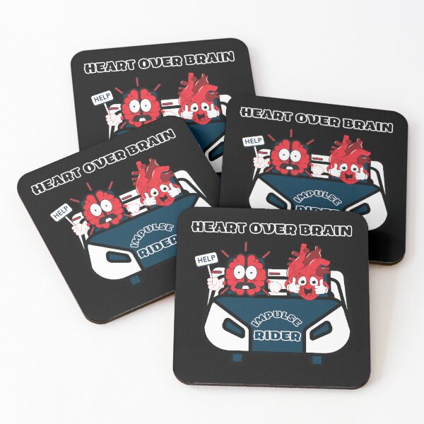 Item preview, Heart vs Brain.Impulse rider.Heart over Brain. designed and sold by JAGA-ALIME.