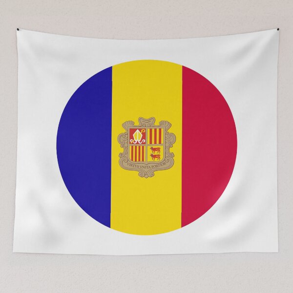 Item preview, Andorra Flag designed and sold by USEFULART-Shop.