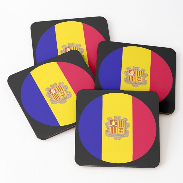 Item preview, Andorra Flag designed and sold by USEFULART-Shop.