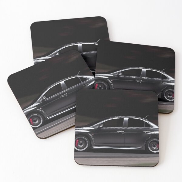Item preview, Gunmetal Grey Mitsubishi Lancer Evo X Poster – Premium JDM Wall Art designed and sold by AutoPopStudio.