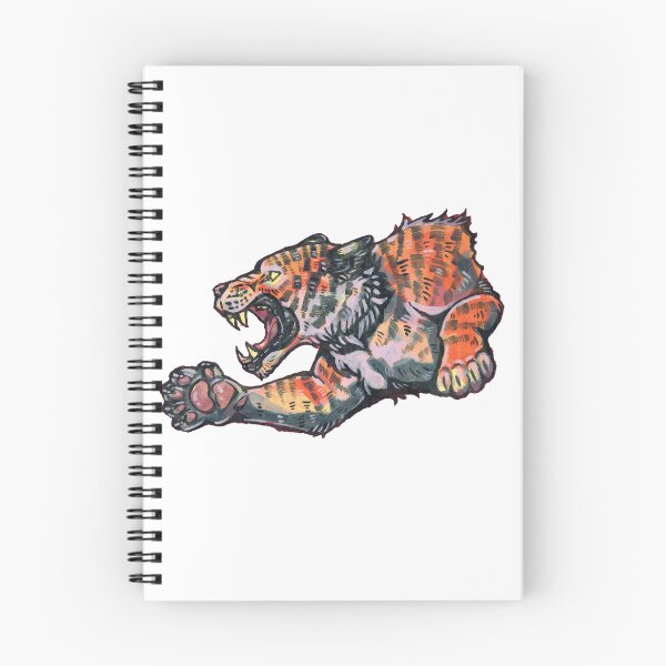 Item preview, Tiger pouncing designed and sold by kryuktheartisan.