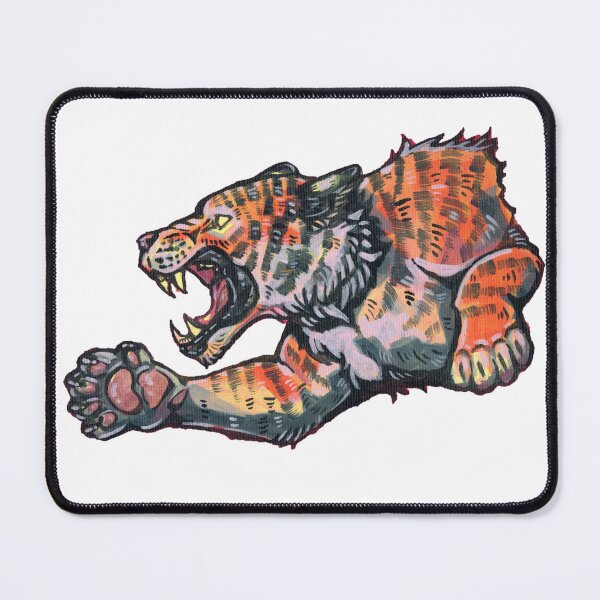 Item preview, Tiger pouncing designed and sold by kryuktheartisan.