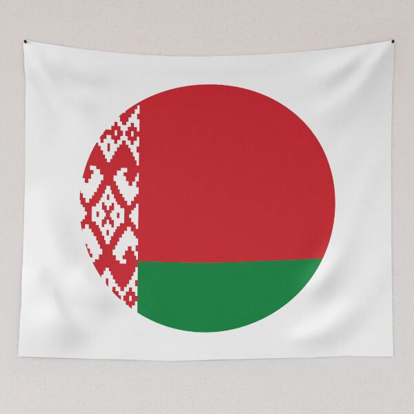 Item preview, Belarus Flag designed and sold by USEFULART-Shop.