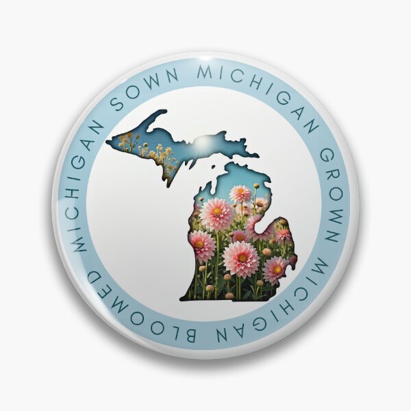 Item preview, Michigan Sown Grown and Bloomed designed and sold by Allegory-Design.