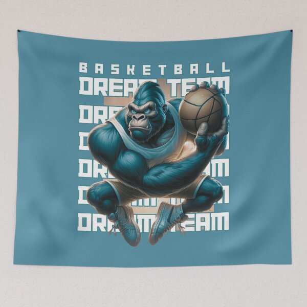 Item preview, A cool gorilla playing basketball designed and sold by Animal world designs.
