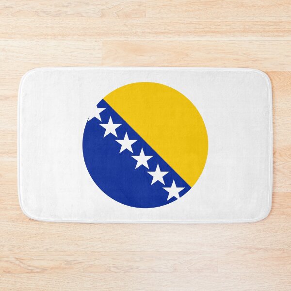Artikelvorschau, Bosnien und Herzegowina Flagge entworfen und verkauft von USEFULART-Shop.