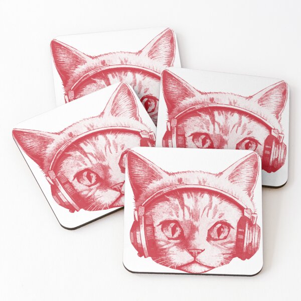 Item preview, Cat Headphones designed and sold by kinpirks.