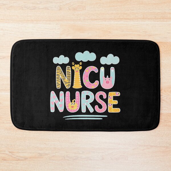 Item preview, Colorful NICU Nurse Animal Theme Design designed and sold by love3617.