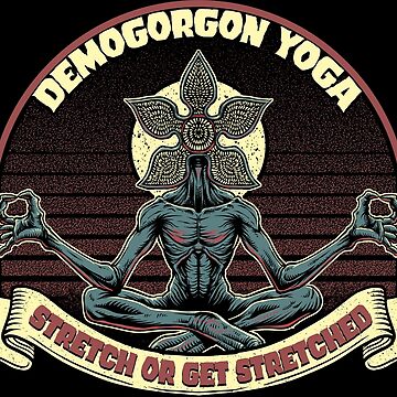 Artwork thumbnail, Demogorgon Yoga by Dmitrii Legoshin