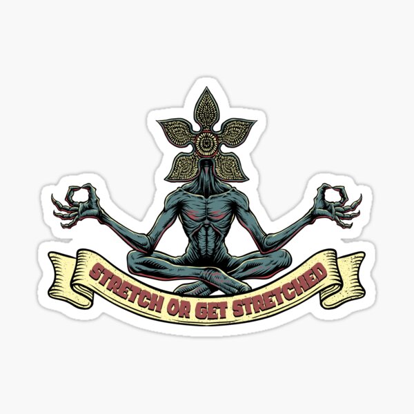Artikel-Vorschau von Demogorgon Yoga, designt und verkauft von Dmitrii Legoshin.