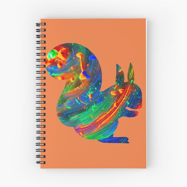 Item preview, Cute Neon Colorful Squirrel designed and sold by DonaFada.