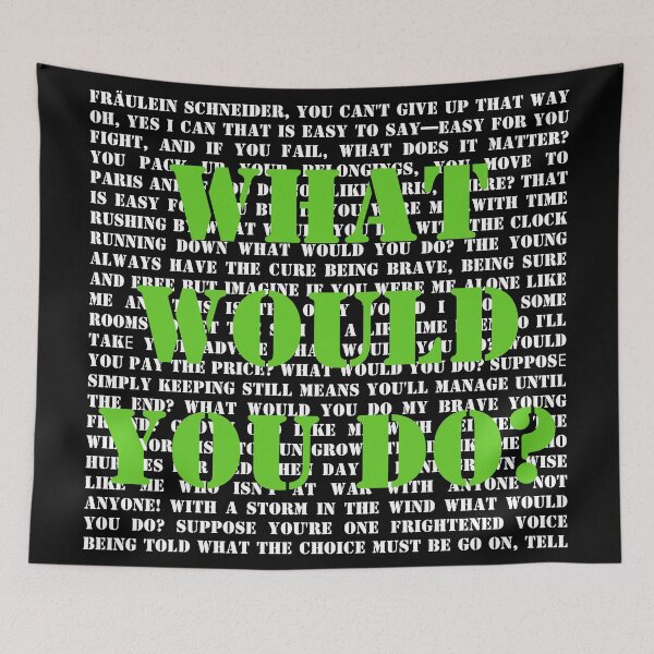 Item preview, Cabaret lyrics designed and sold by broadwaygirl142.