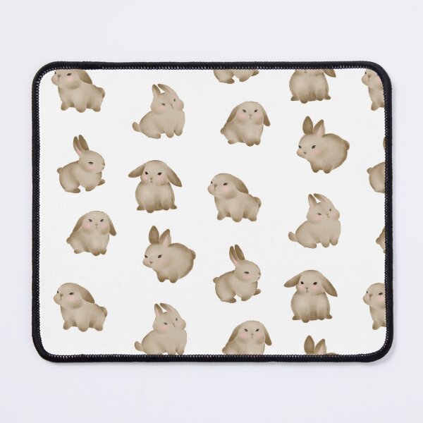 Item preview, Fluffy Bunny Stickers – Cute Bunny Art designed and sold by дітаті.