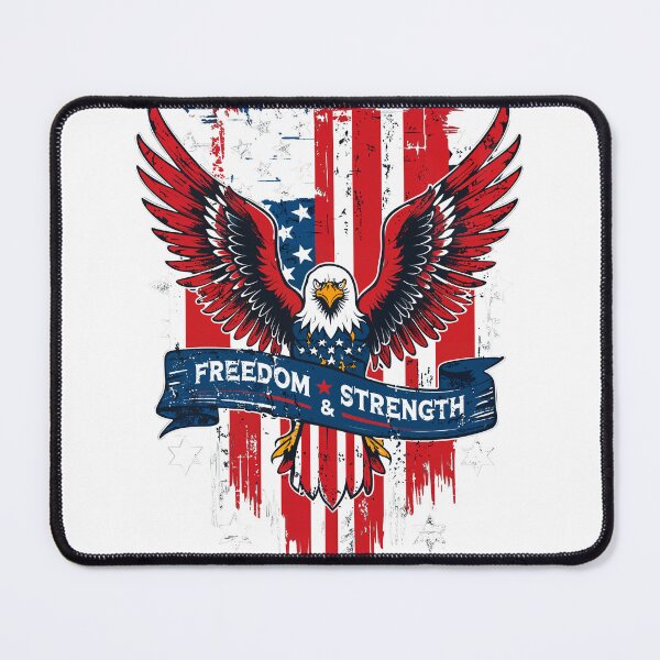 Item preview, Patriotic American Eagle - Freedom & Strength designed and sold by Halina-il.