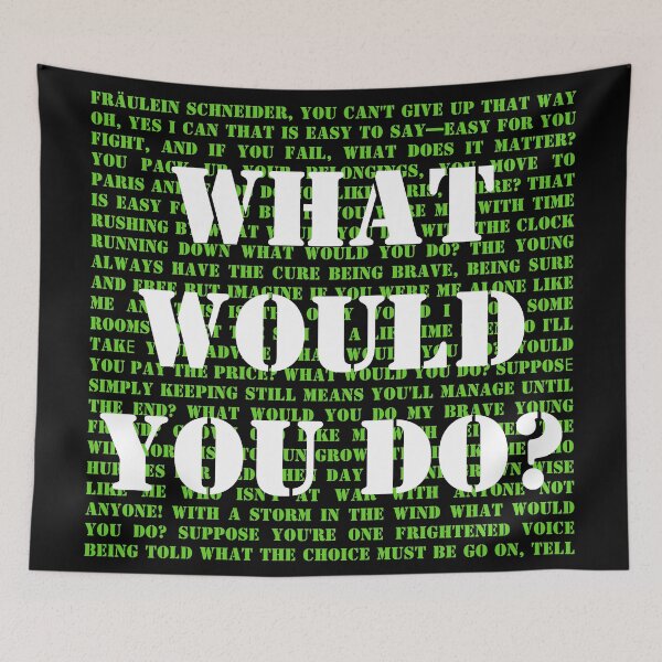Item preview, Cabaret lyrics designed and sold by broadwaygirl142.