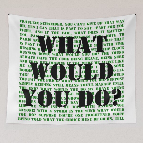 Item preview, Cabaret lyrics designed and sold by broadwaygirl142.