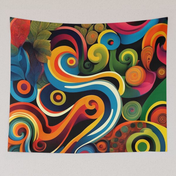 Item preview, Abstracta Psychedelica 9 designed and sold by George Hutton Hunter.