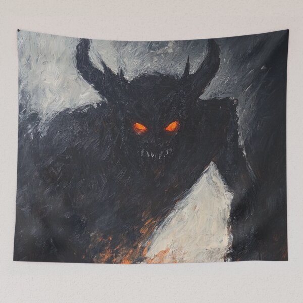 Item preview, Asmodeus | Post-impressionist painting style designed and sold by ComicsFactory.