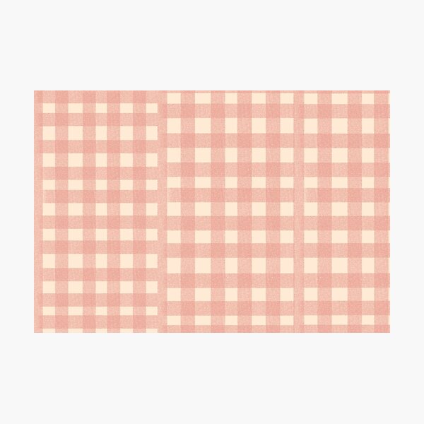 Item preview, Simple pink checkered designed and sold by Vainella.
