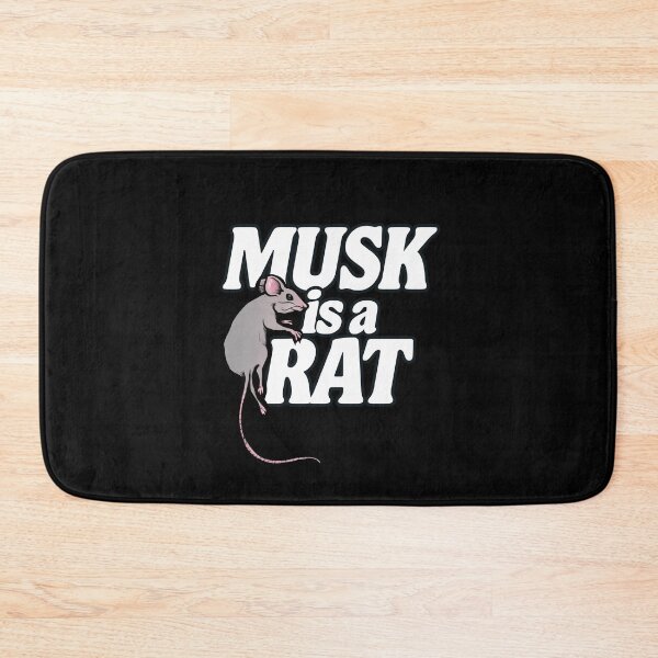 Artikelvorschau, Musk ist eine RATTE entworfen und verkauft von FrictionMaxxing.