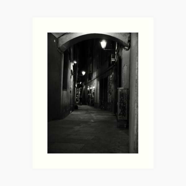 Item preview, side street in Barcelona designed and sold by CrtvOdss.
