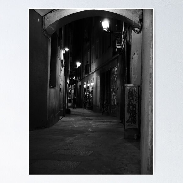 Item preview, side street in Barcelona designed and sold by CrtvOdss.