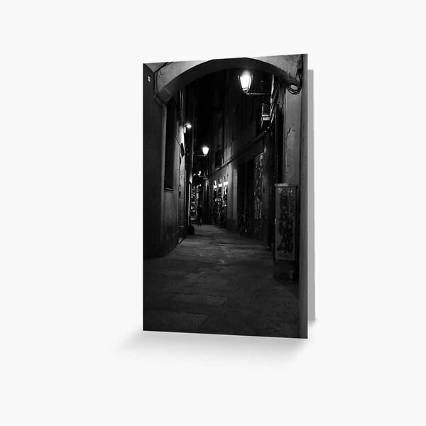 Item preview, side street in Barcelona designed and sold by CrtvOdss.
