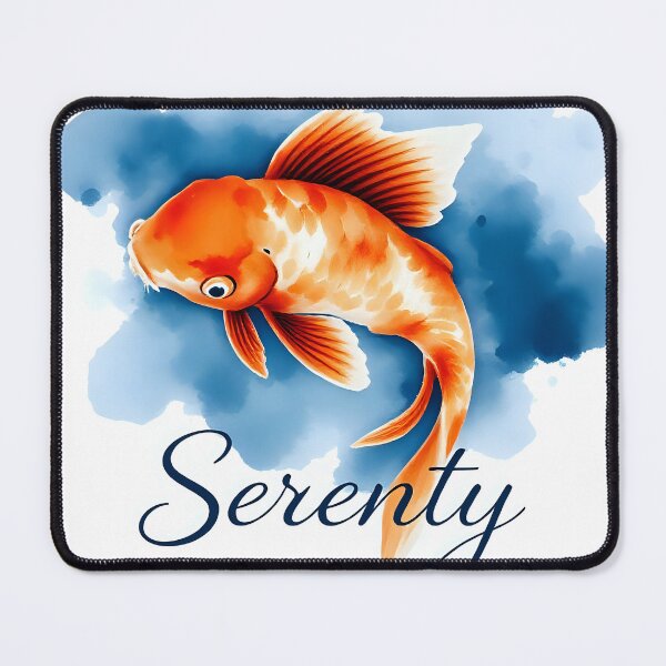 Item preview, Koi Serenity Square designed and sold by Shirtastically.
