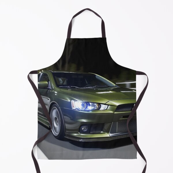 Item preview, Green Mitsubishi Lancer Evo X Poster – Bold JDM Wall Art designed and sold by AutoPopStudio.