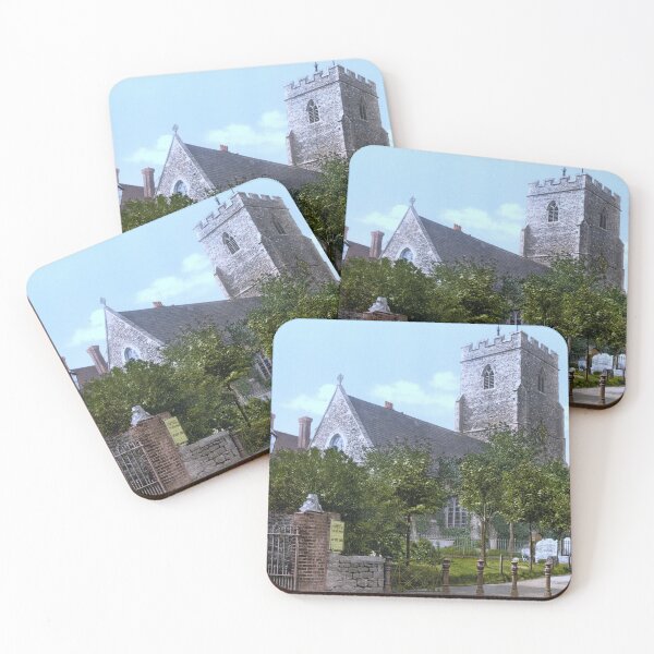 Item preview, St. Mary's Church in Folkestone designed and sold by 19th Century in Color.
