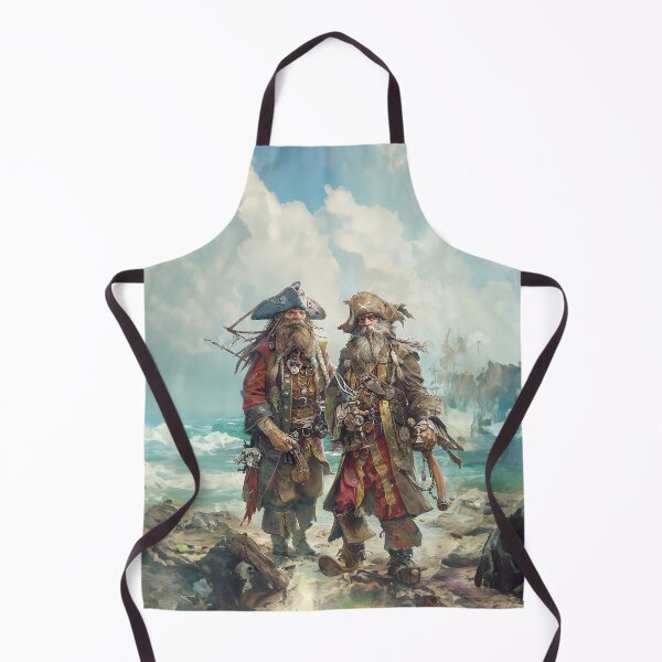 Item preview, Two pirates step onto an island designed and sold by Made-by-Gus.