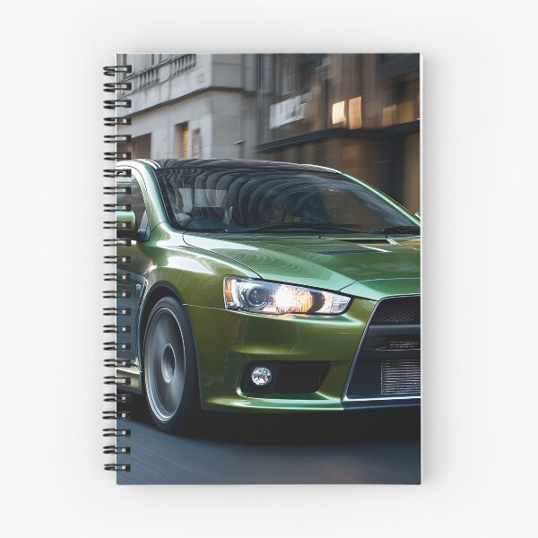 Item preview, Green Mitsubishi Lancer Evo X Poster – Bold JDM Wall Art II designed and sold by AutoPopStudio.