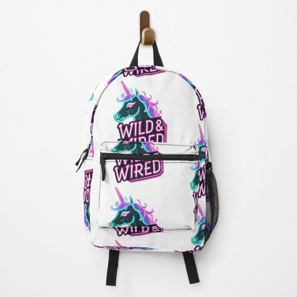 Item preview, Wild & Wired – Neon Forest Unicorn designed and sold by zoughlal.