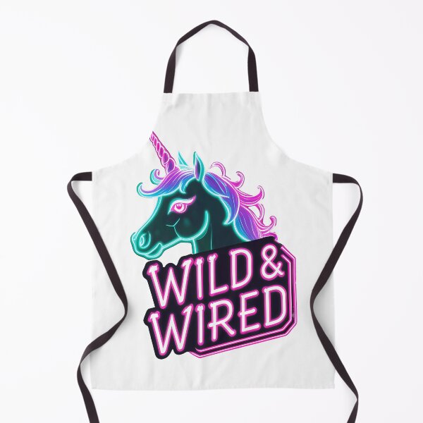 Item preview, Wild & Wired – Neon Forest Unicorn designed and sold by zoughlal.