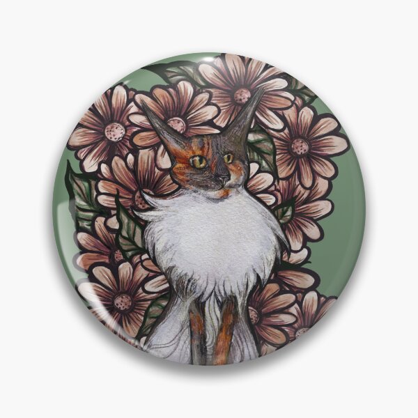 Item preview, Dilute Calico Maine Coon Cat designed and sold by FrictionMaxxing.