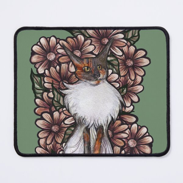 Item preview, Dilute Calico Maine Coon Cat designed and sold by FrictionMaxxing.