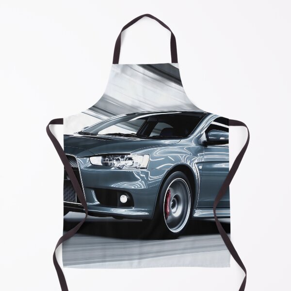 Item preview, Blue Mitsubishi Lancer Evo X Poster – JDM Performance Wall Art V designed and sold by AutoPopStudio.