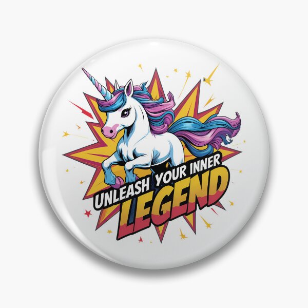Artikelvorschau, Entfessle deine innere Legende – Comic-Held Einhorn entworfen und verkauft von zoughlal.