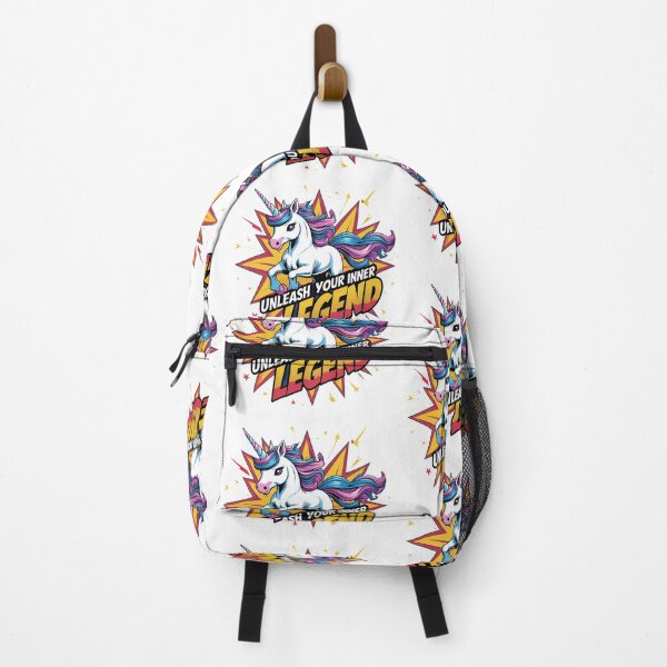Item preview, Unleash Your Inner Legend – Comic Hero Unicorn designed and sold by zoughlal.