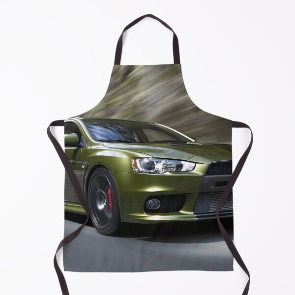 Item preview, Green Mitsubishi Lancer Evo X Poster – Bold JDM Wall Art III designed and sold by AutoPopStudio.